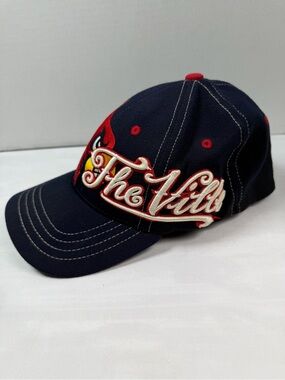Louisville Cardinals The Ville Zephyr XL Fitted Baseball Cap Hat NCAA Navy Blue